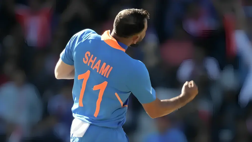 Shami Jersey Number