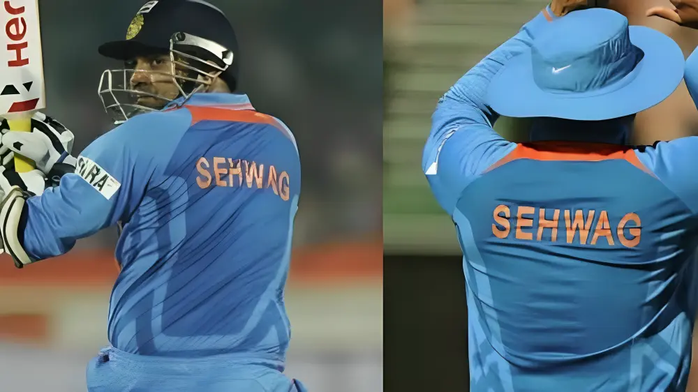 virender sehwag jersey number