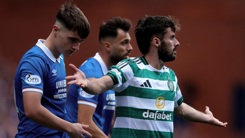 celtic f.c. vs rangers f.c. lineups