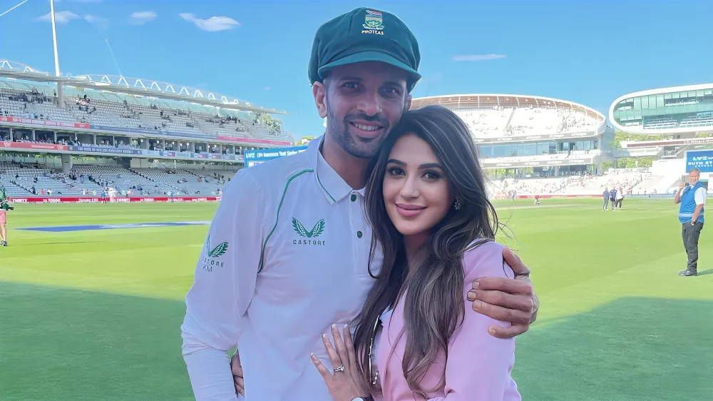 keshav maharaj wife