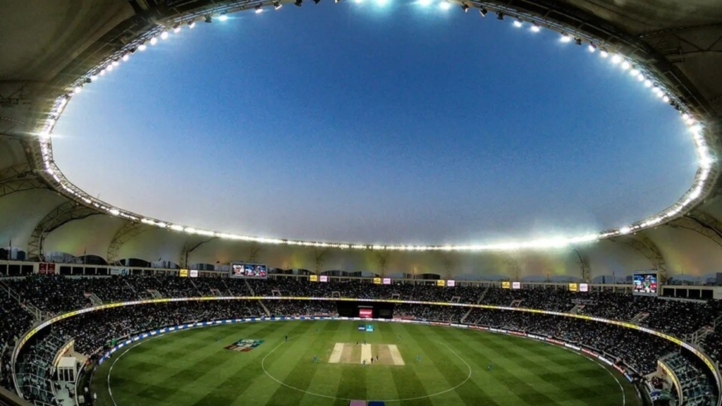 दुबई इंटरनेशनल स्टेडियम पिच रिपोर्ट