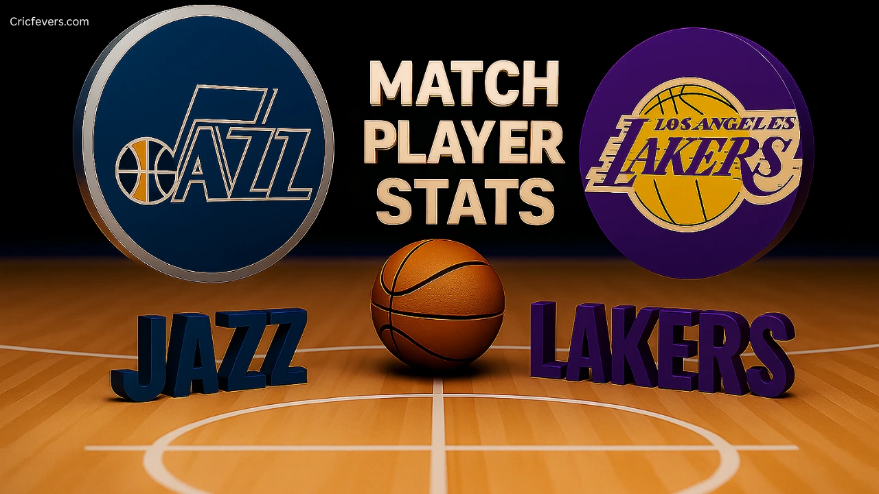 Utah Jazz vs Lakers Match Player Stats