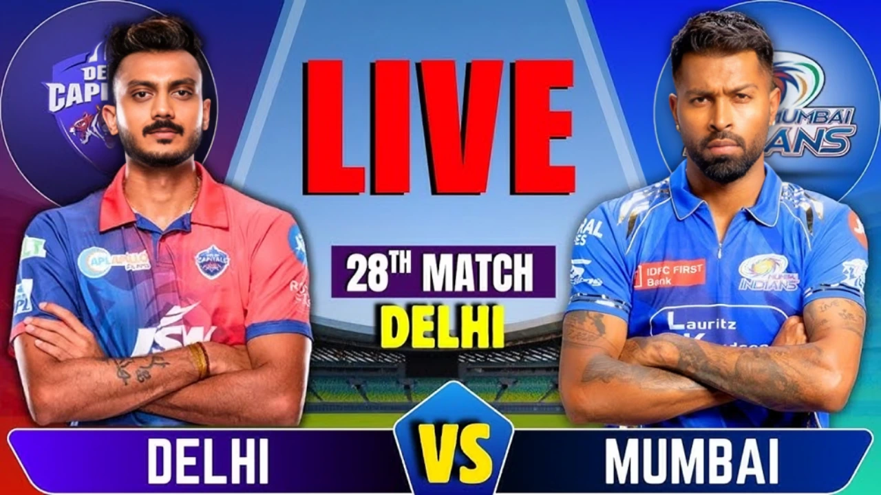 Mumbai Indians Team vs Delhi Capitals Team Match Scorecard