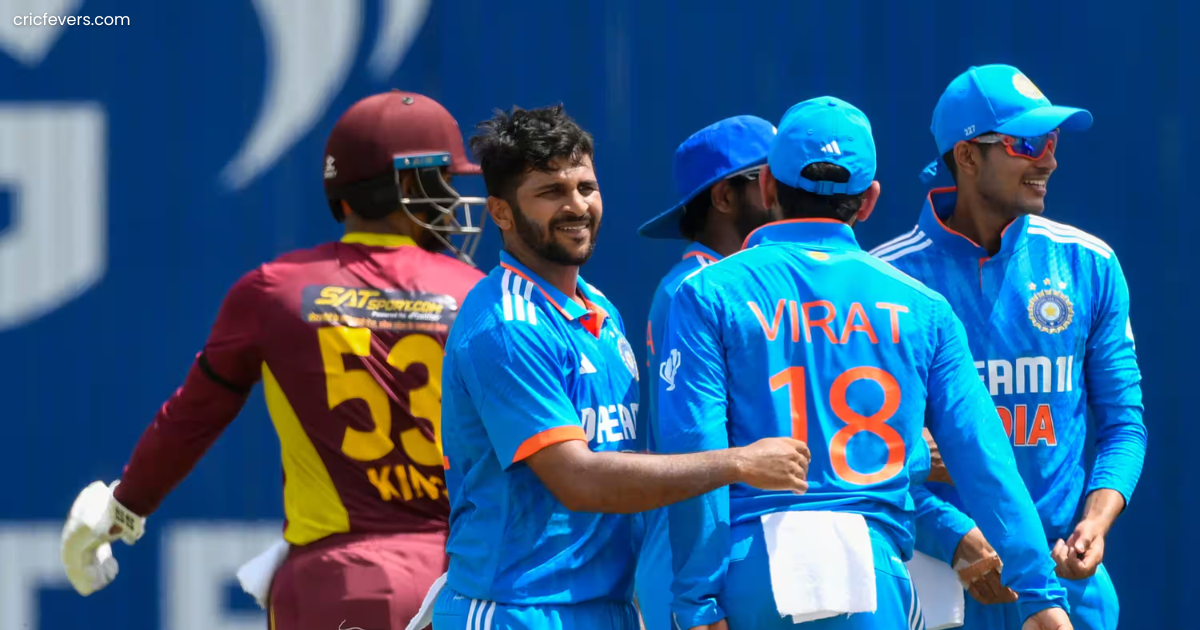 India National Cricket Team vs West Indies Cricket Team Match Scorecard