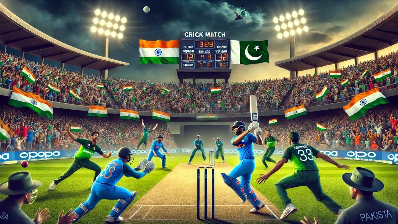 India national cricket team vs Pakistan national cricket team match scorecard