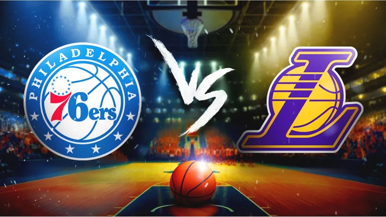 lakers vs 76ers match player stats