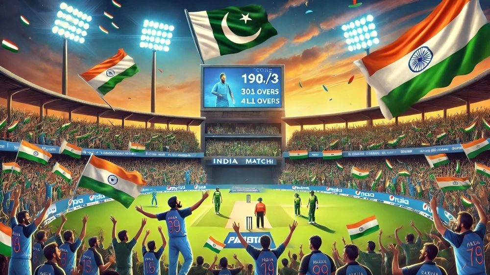 pakistan national cricket team vs india national cricket team timeline