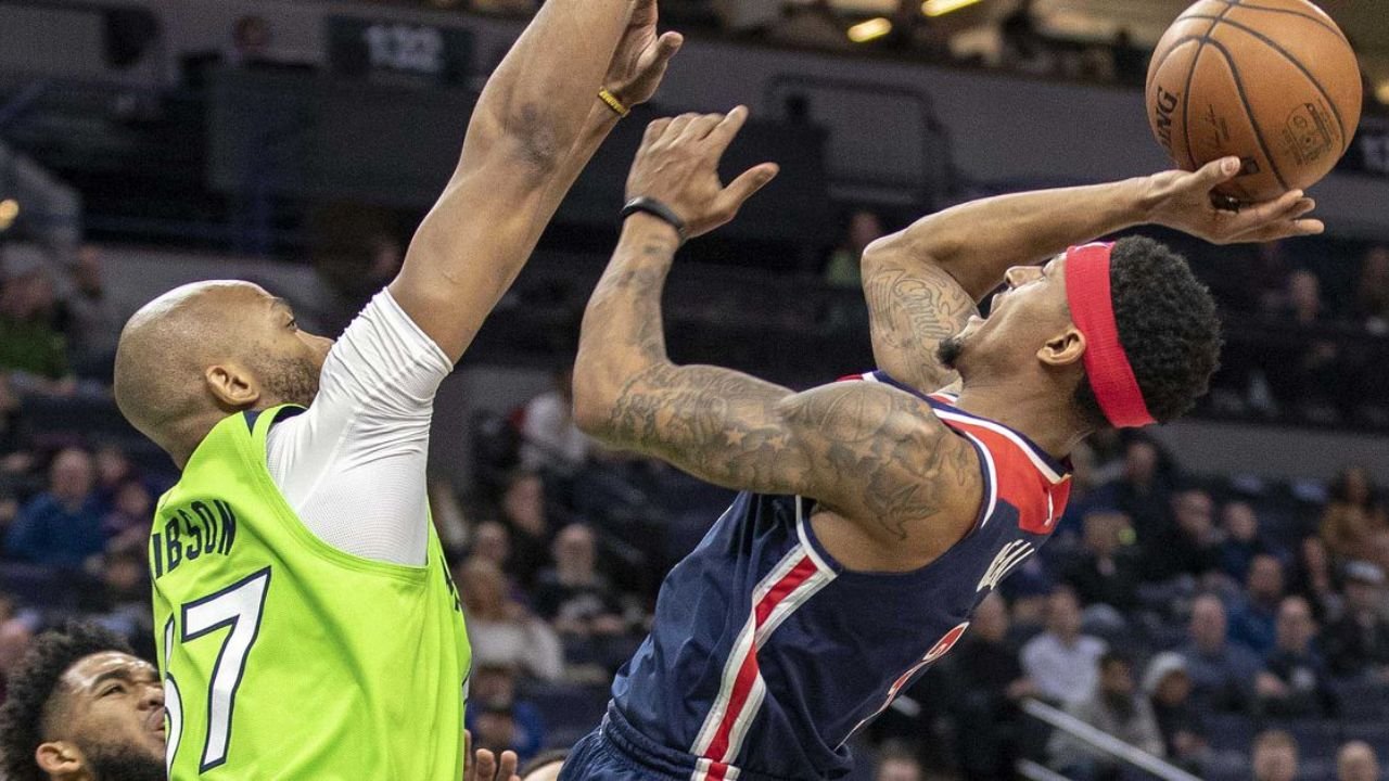 timberwolves vs washington wizards match player stats
