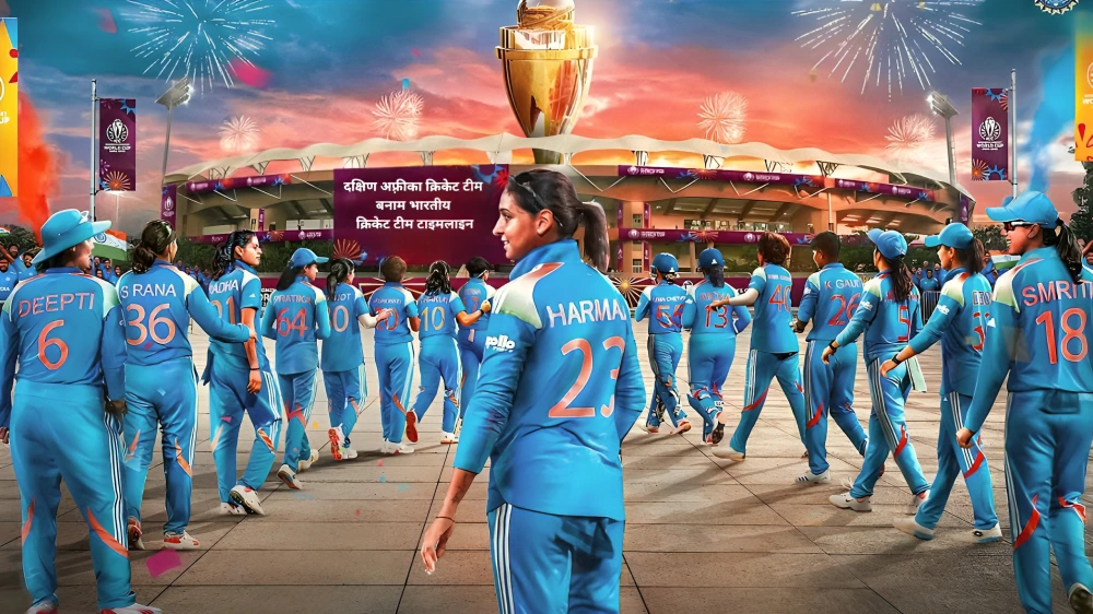 दक्षिण अफ़्रीका क्रिकेट टीम बनाम भारतीय क्रिकेट टीम टाइमलाइन