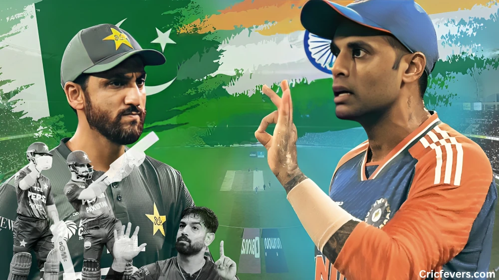 पाकिस्तान राष्ट्रीय क्रिकेट टीम बनाम भारतीय क्रिकेट टीम टाइमलाइन