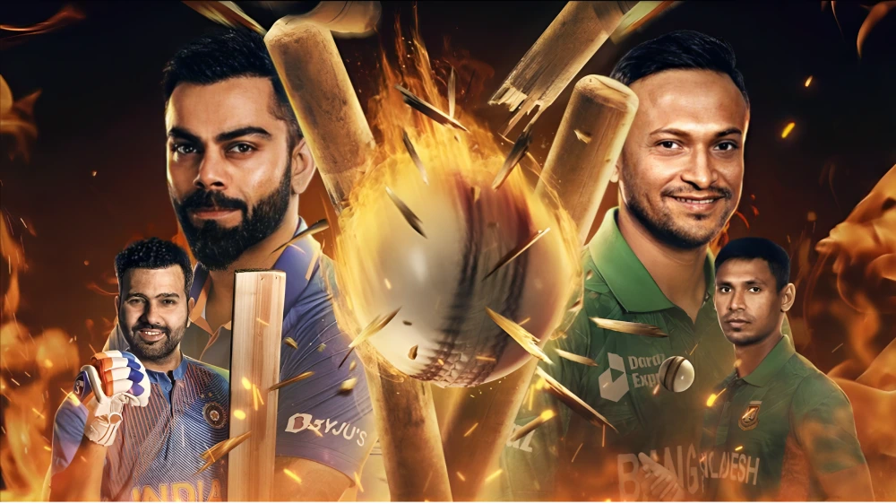 बांग्लादेश क्रिकेट टीम बनाम भारतीय क्रिकेट टीम टाइमलाइन