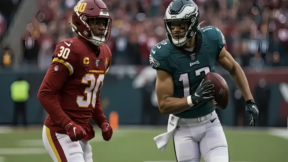 philadelphia eagles vs washington commanders match player stats