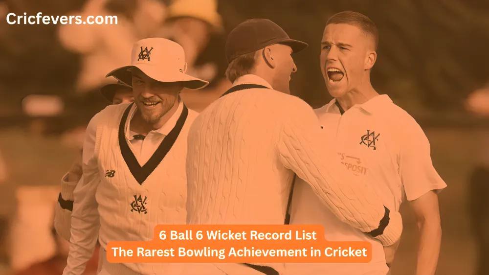 6 ball 6 wicket record list